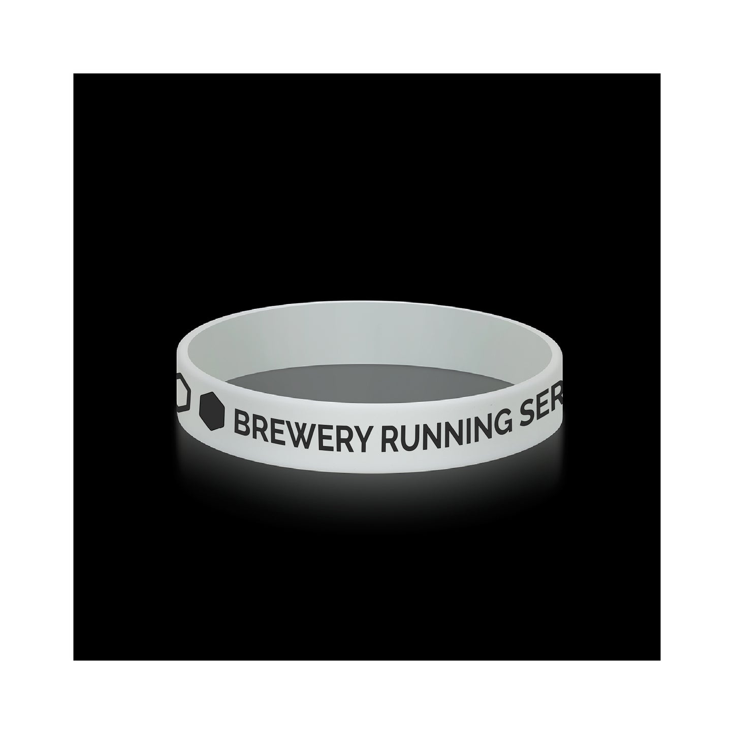Glow-In-The-Dark Silicone Wristband