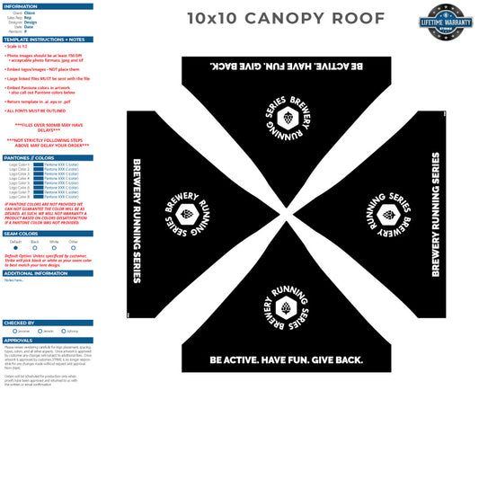 10x10 Event Tent