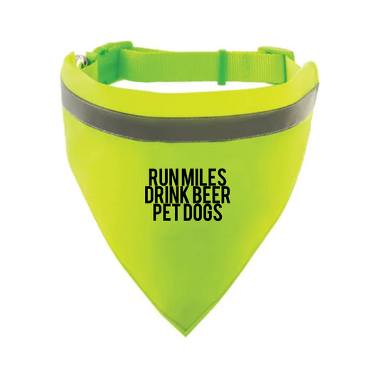 Reflective Pet Bandana Collar