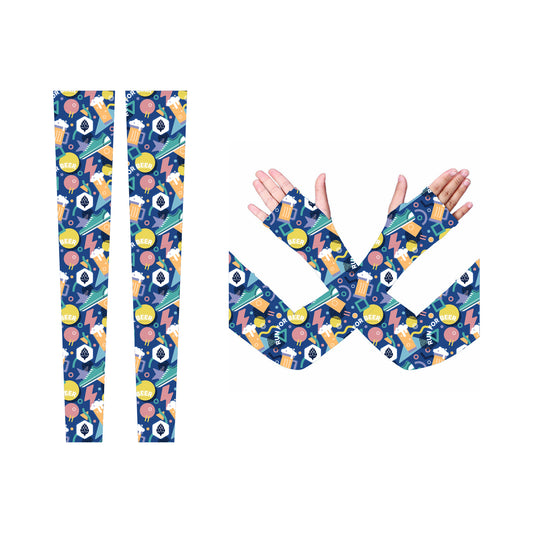90's Pattern Running Sleeves (Pair)
