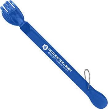 Scratcher with shoe horn
