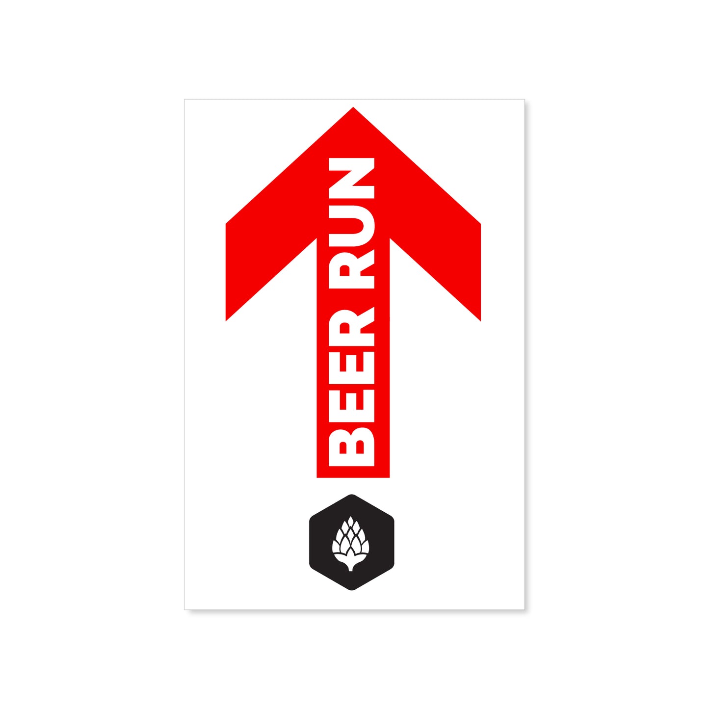 Course Arrow Sign