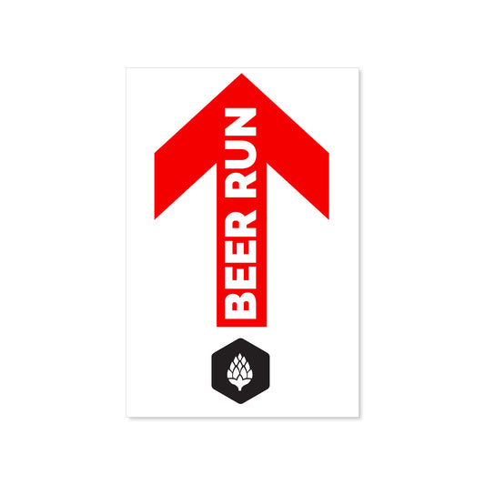 Course Arrow Sign