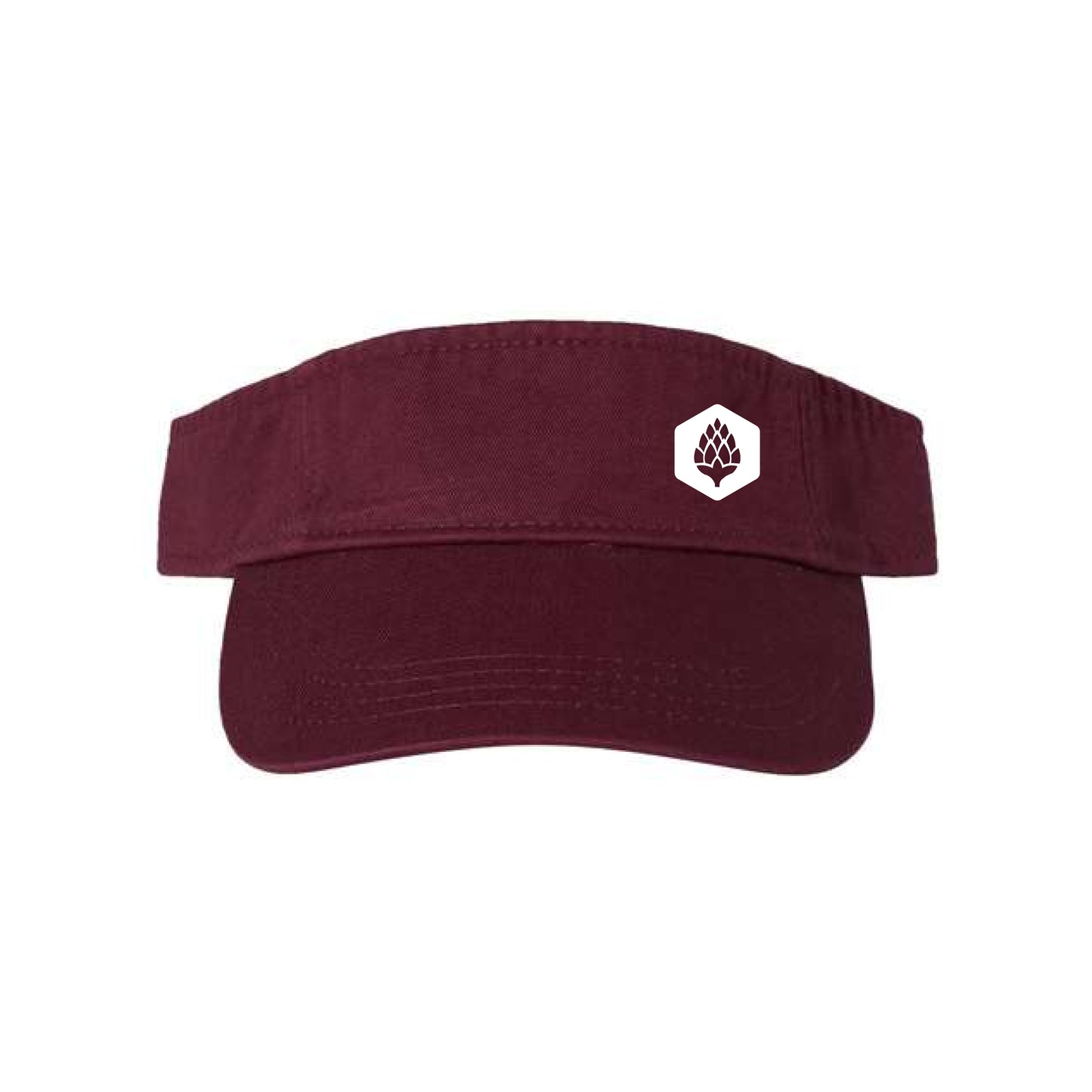 *Mystery* Cotton Visor with Embroidered Hop