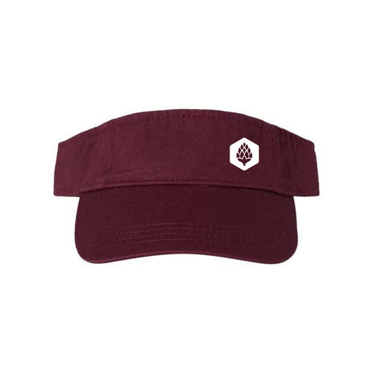*Mystery* Cotton Visor with Embroidered Hop